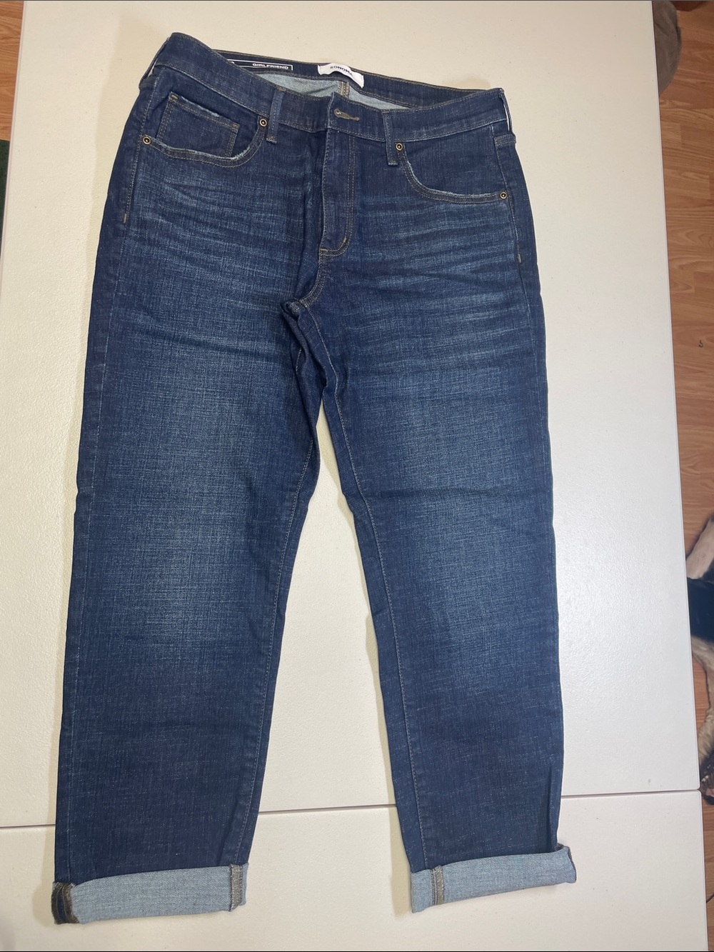 Sonoma Indigo Cropped Ankle Jeans